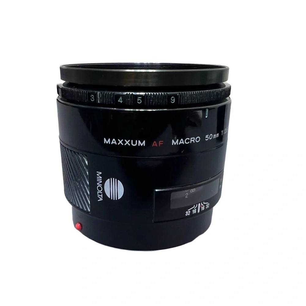 Minolta Maxxum AF Macro 50mm f2.8 Camera Lens Japan